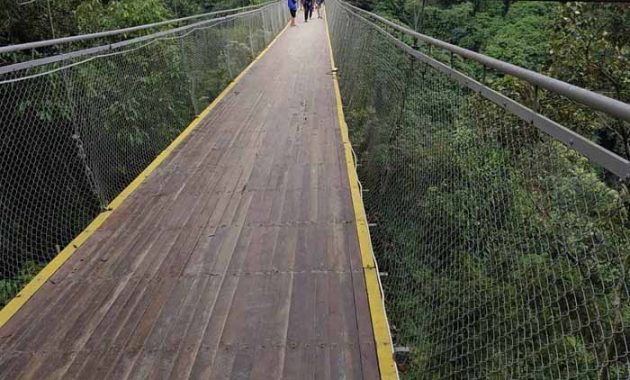 Keindahan Situ Gunung Suspension Bridge Sukabumi