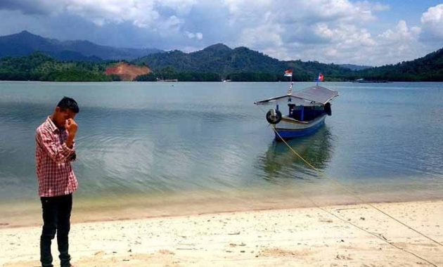 Lokasi Pantai Dewi Mandapa Pesawaran