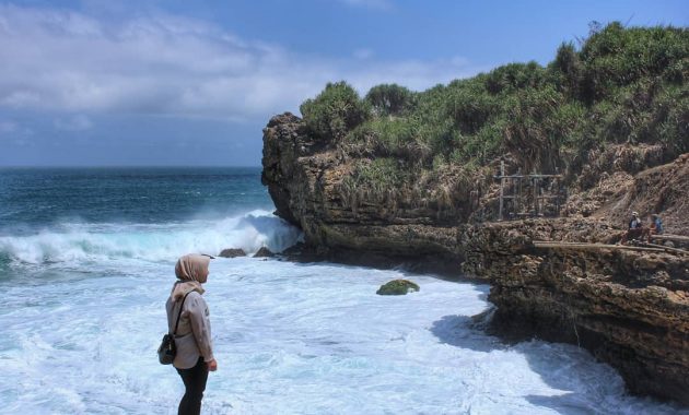 Objek Wisata Pantai Jogan Di Gunungkidul