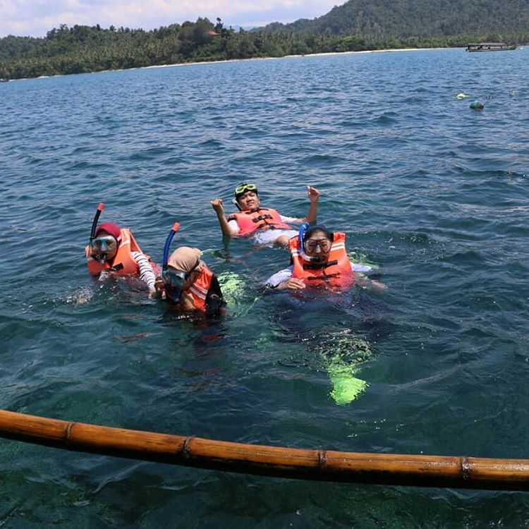 10 Foto Pantai Pasir Putih Lampung  Tiket Masuk Lokasi 