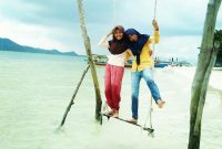 Wahana Wisata Pantai Klara TNI AL Lampung