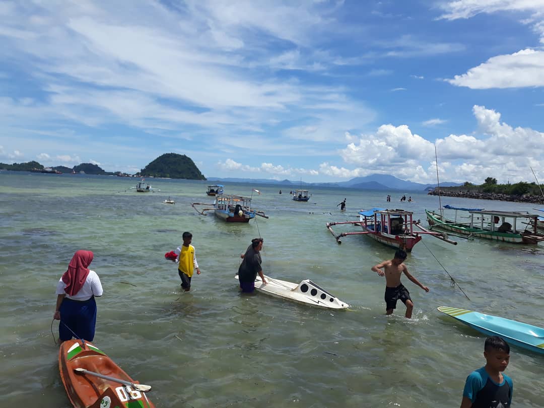 10 Foto Pantai Pasir Putih Lampung  Tiket Masuk Lokasi 