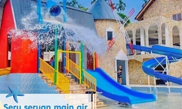 waterpark dengan wahana permainan air