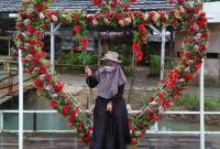 Jalan Menuju Telaga Biru Cisoka Banten