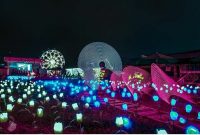 Keindahan Taman Lampion Kota Lama Semarang