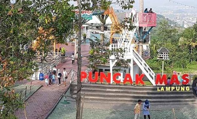 Lokasi Wisata Puncak Mas Lampung