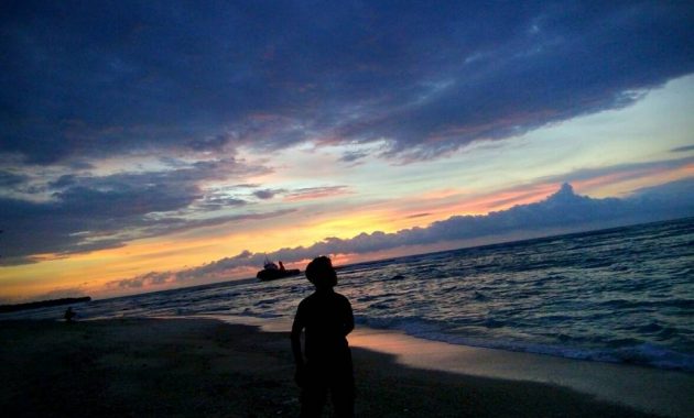 Senja di Pantai Labuhan Jukung Lampung