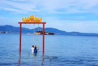 Spot Foto Pantai Sari Ringgung Lampung