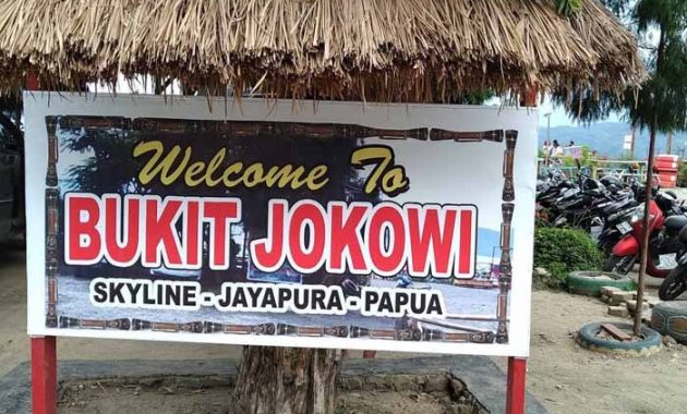 Lokasi Bukit Jokowi Jayapura