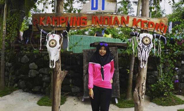 Jalan Menuju Kampung Indian Kediri