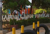 Jalan Menuju Taman Gajah Tunggal Tangerang