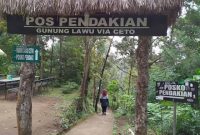 Jalan Menuju Candi Cetho Karanganyar