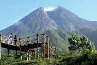 Jalan Menuju Bukit Klangon Merapi Jogja