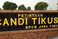 Jalan Menuju Candi Tikus Mojokerto