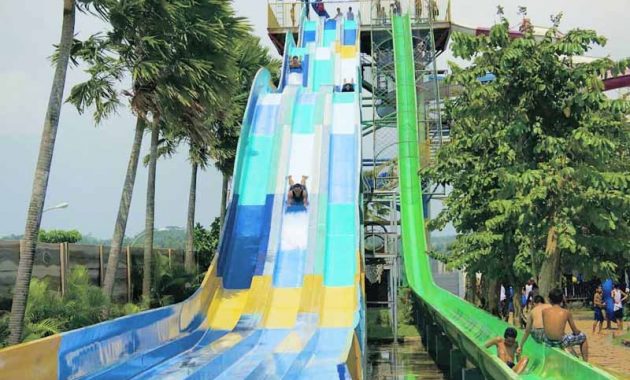 Jalan Menuju Hawai Waterpark Malang