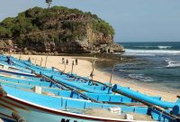 Jalan Menuju Pantai Drini Gunungkidul