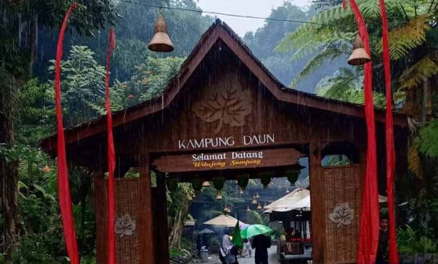 Lokasi Kampung Daun Bandung