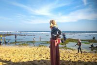 Panorama Pantai Pok Tunggal Gunungkidul