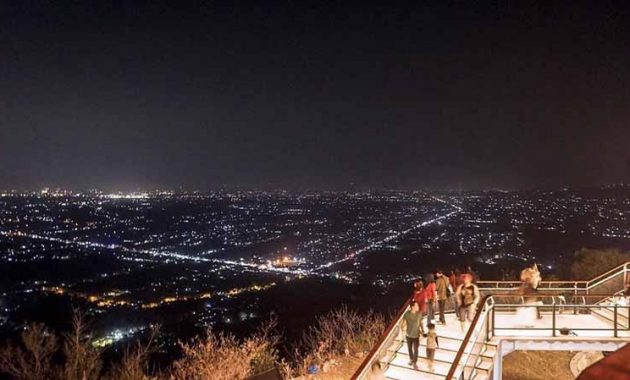 Spot Foto HeHa Sky View Malam Hari Spot Foto HeHa Sky View Malam Hari