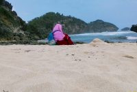 Spot Foto Pantai Drini Gunungkidul