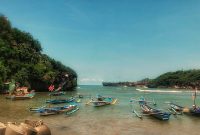 Jalan Menuju Pantai Baron Gunungkidul