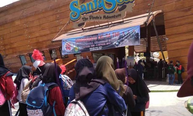 Lokasi Santa Sea Waterpark Sukabumi