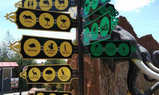 Jalan Menuju Lembang Park Zoo