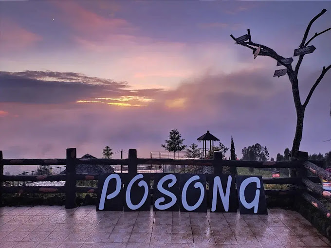 golden sunrise wisata alam posong