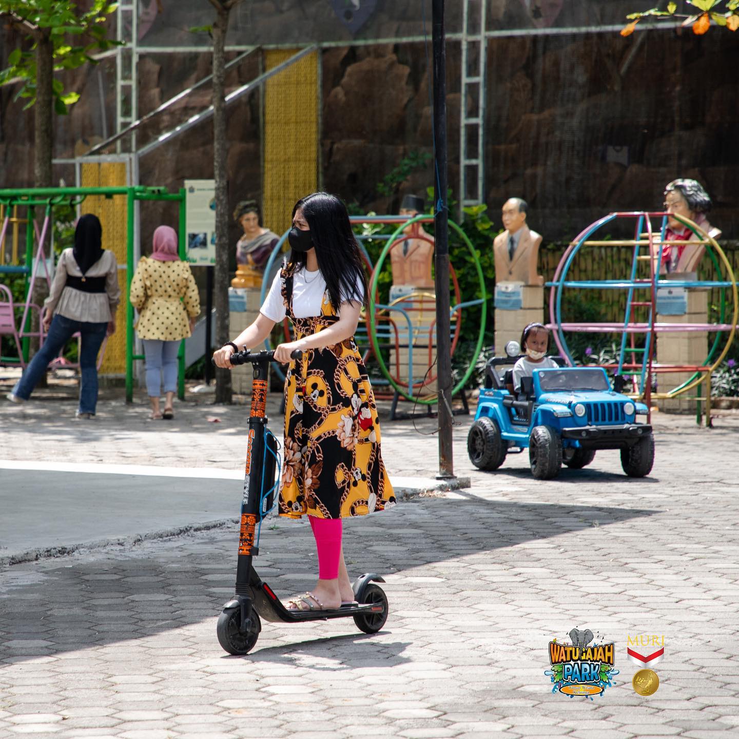 skuter Watu Gajah Park